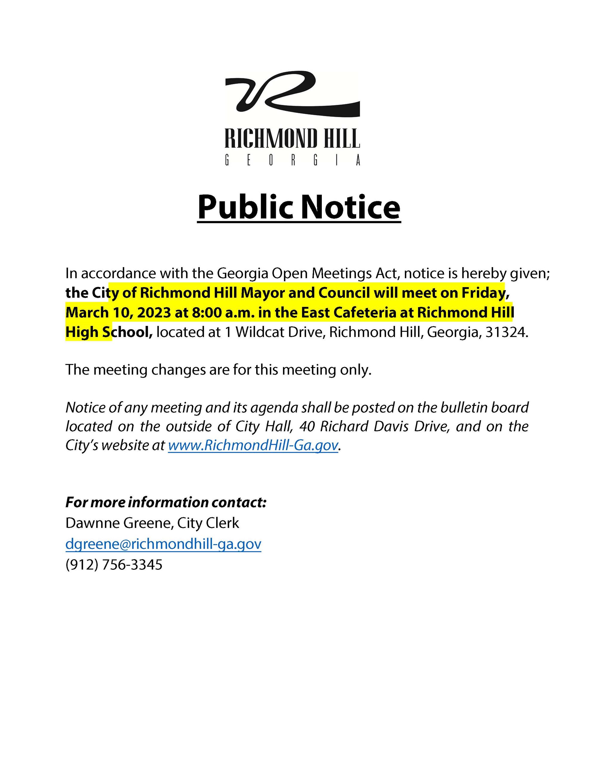 2023 0310 PUBLIC NOTICE FOR MEETING CHANGE[86]