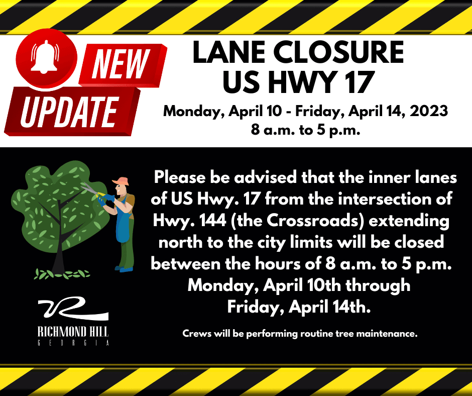 HWY 17 LANE CLOSURE (3)
